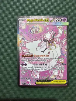 Mega Diancie ex 282/217 SIR Ascended Heroes Evolution English Pokemon TCG - Image 1