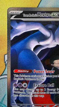Team Rocket's Mewtwo ex 281/217 ME: Ascended Heroes Pokemon Card Holo - Image 4