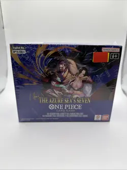 Bandai One Piece Card Game The Azure Sea's Seven OP14-EB04 English Sealed pack - Image 1
