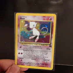 Pokemon Mew 09/53 Wotc Promo Holo Card Wizards of the Coast 1999 English - Image 1