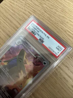 2023 Pokemon Tyranitar Illustration Rare Paldea Evolved Card 222/193 PSA 9 Mint - Image 3