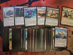 **Custom Commander Deck** - Balthier And Fran - 10 Rares Included In Deck - Image 1