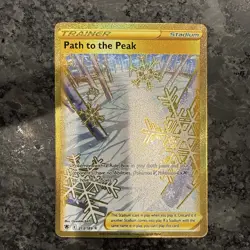 2022 Pokemon Path to the Peak Astral Radiance Swsh10 Secret Rare Card 213/189 - Image 1