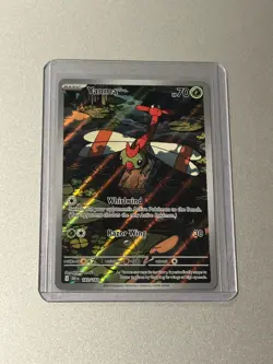 Yanma Illustration Rare Holo Card Destined Rivals 183/182 English Pokemon - Image 1