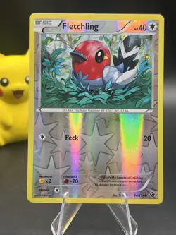 Fletchling 94/114 Steam Siege Reverse Holo Common Pokemon Card Pokemon TCG - Image 1