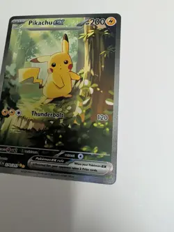 Pokemon Pikachu EX Thunderbolt Holo Card ASC EN 276/217 English | - Image 4