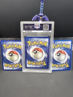 Horsea 1st Ed PSA 8 49/62 1999 Fossil Pokemon Trading Card Vintage Hit + 2 Bonus - Image 5