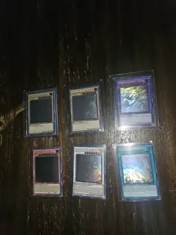 Yu-Gi-Oh! TCG Konami 1st edition ghost from the past 5 card lot ghost rare gfp2 - Image 2