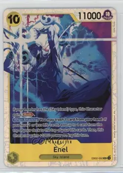 2025 One Piece Card Game: Extra - Anime 25th Collection EB02 SR Enel #EB02-052 - Image 1