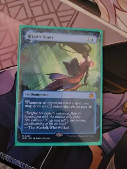 Rhystic Study Wilds of Eldraine: Enchanting Tales Regular - Image 1