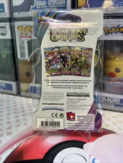Pokemon XY- Ancient Origins Sleeved 10 Card Booster Pack Rayquaza Art - SEALED - Image 2