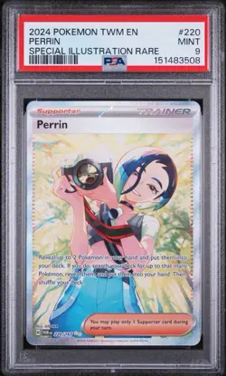 Pokemon TCG Trainer Perrin Special Illustration Card Twilight Masquerade 220/167 - Image 1