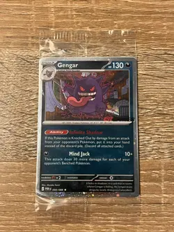 Gengar 050/088 EB Games Stamp Exclusive Cosmos Holo Promo Card English Sealed - Image 1
