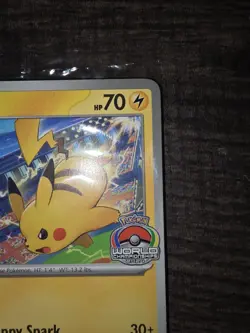 Pikachu 2024 World Championships SVP EN 190 Factory Sealed Promo - Image 4
