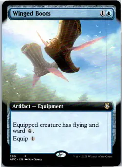 Winged Boots (Extended Art) R Normal Commander: Adventures in the Forgotten Real - Image 1
