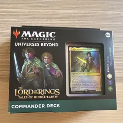 Magic: The Gathering Lord of the Rings Commander Deck Food & Fellowship 2023 - Image 1