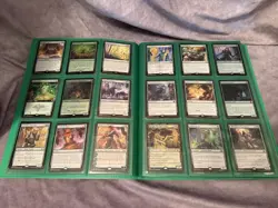 Magic: The Gathering Mtg Green Binder Lot Rares Mythics Please See Images - Image 3