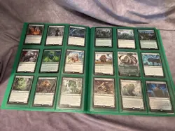 Magic: The Gathering Mtg Green Binder Lot Rares Mythics Please See Images - Image 4