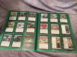 Magic: The Gathering Mtg Green Binder Lot Rares Mythics Please See Images - Image 5