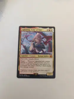 Lightning, Army of One Final Fantasy Regular NM MTG - Image 1