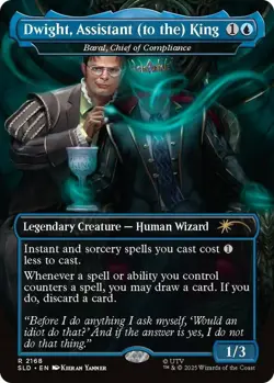 [1x] Dwight, Assistant (to the) King - Baral, Chief of Compliance - Foil Near Mi - Image 1