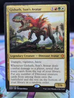 MTG Ixalan - Gishath, Sun's Avatar 222 Regular - Image 1