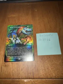 Finale of Devastation (Borderless) Commander Masters Foil - Image 1