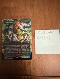 Finale of Devastation (Borderless) Commander Masters Foil - Image 2