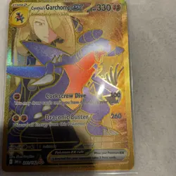 Pokemon Destined Rivals Cynthia's Garchomp ex 241/182 - Image 1