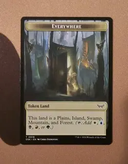 MTG Everywhere Manifest Double-Sided Token x1 NM from Duskmourn - Image 1