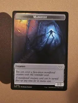 MTG Everywhere Manifest Double-Sided Token x1 NM from Duskmourn - Image 2