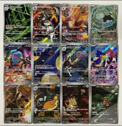 Pokemon Card Japanese sv10 Glory of Team Rocket 12 cards AR complete Set M/NM - Image 1