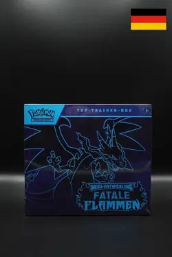 Pokemon Fatale Flammen Elite Trainer Box Top Trainer Box ETB TTB Deutsch OVP Neu - Image 1