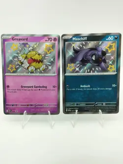 Pokemon Greavard Maschiff Black Star Promo 070/071 Paldean Fates English NM - Image 1