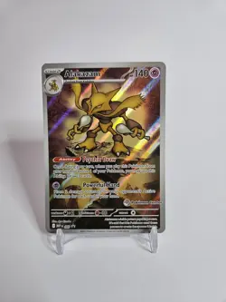 Alakazam 009 Me: Mega Evolution Promo Holo Pokemon Center Stamped - Image 1