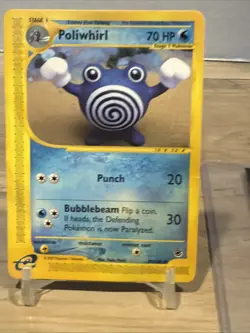 Poliwhirl 89/165 Expedition Base Set Regular Non Holo Pokemon Card - Image 1