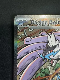 Pokemon TCG Raging Bolt EX 166/131 Sir Prismatic Evolutions NM Condition - Image 2