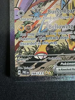 Pokemon TCG Raging Bolt EX 166/131 Sir Prismatic Evolutions NM Condition - Image 5