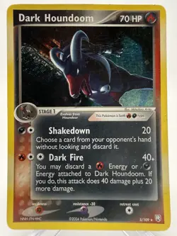 Dark Houndoom 5/109 Team Rocket Returns Holo Rare Pokemon Card 2004 - Image 1