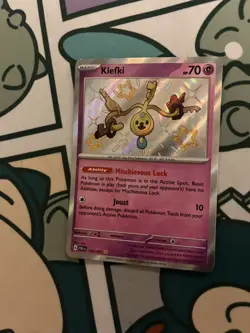 Klefki 159/091 - Pokemon TCG - Paldean Fates Shiny Rare Holo - M/NM - Image 1