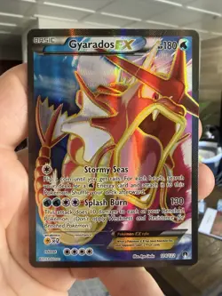 Gyarados EX 114/122 Full Art Ultra Rare XY BREAKpoint Pokemon Card DMG - Image 1