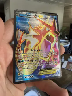 Gyarados EX 114/122 Full Art Ultra Rare XY BREAKpoint Pokemon Card DMG - Image 3