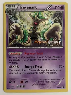 Trevenant XY94 Pokemon TCG XY Breakpoint Prerelease Promo LP - Image 1