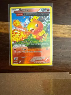 Torchic 26/160 Uncommon Primal Clash Pokemon Reverse Holo Near Mint - Image 1