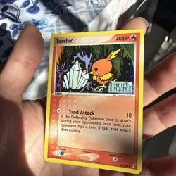 Torchic 66/100 Reverse Holo Pokemon EX Crystal Guardians -LP - Image 3