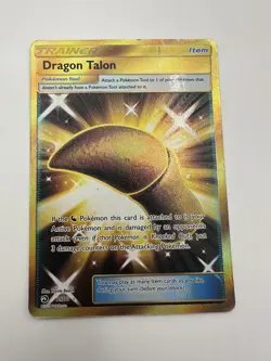2018 Pokemon Dragon Majesty Dragon Talon Secret Rare #75/70 MP See Photos - Image 1