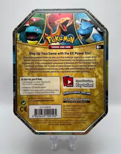 (403001) Pokemon 2014 Venusaur EX Power Trio Collectors Tin - Factory Sealed - Image 5