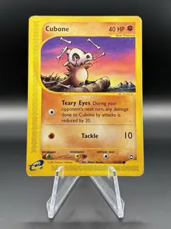 Cubone - 72/147 - Pokemon Aquapolis Vintage WOTC MP - Image 1