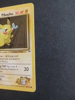 Lt. Surge's Pikachu 81/132 Pokemon TCG Gym Heroes 1st Edition NM+ Never Played - Image 4