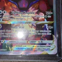 Pokemon TCG Lucario Vstar SWSH291 Sword & Shield Promo Sealed NM (E) - Image 3